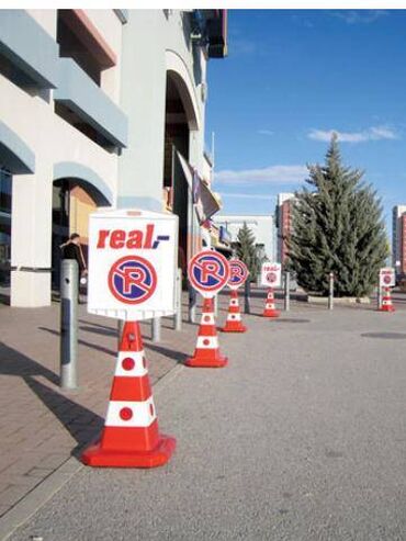 Təhlükəsizlik sistemləri: KONUS 60sm Hündürlüyü 60 sm Çəkisi 5 kq YOL TƏHLÜKƏZLİK NİŞANLARININ — 3