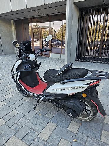 ямаха скутер: Макси-скутер Yamaha, 150 куб. см, Бензин, Б/у — 6