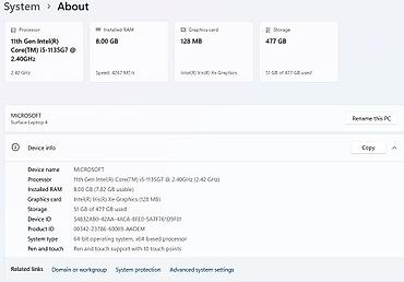 Техника и электроника: Premium biznes noutbuku Microsoft Surface Laptop 4 13.5" — i5 / 8GB / — 6