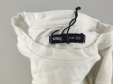 koszula playboy: Sinsay, T-shirt damski, rozmiar 2XS — 4