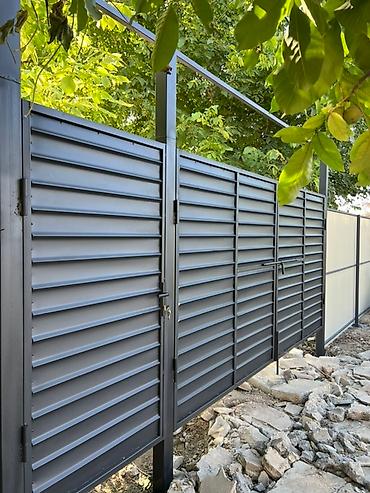 Металлические заборы: ВСЕ ФОТО РАБОТ НАШИ!!! Устанавливаем Заборы из профнастила — 9