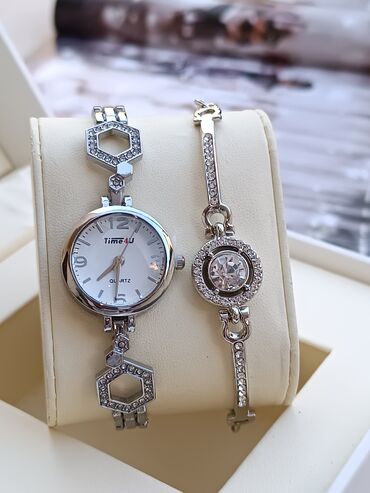 Qol saatları: Yeni, Qol saatı, Timex, rəng - Ağ — 16