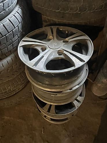 Комплект титан диска размер R12 4 штук Тикого состаяниеси жакшы