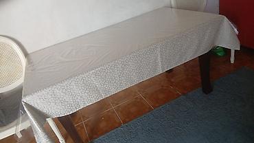 pismenniy stol: Qonaq otağı/yemək otağı üçün taxta masa - Material: bərk ağac — 2
