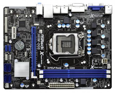 Материнские платы: Материнская плата, Б/у, ASRock, LGA1155, ATX, Для ПК