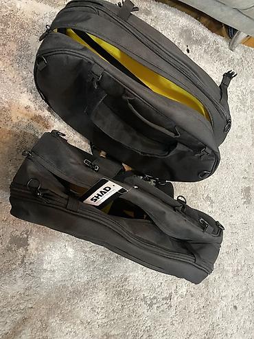 Sportske torbe i rančevi: SHAD SL58 meke bočne torbe za motor (par) - Kapacitet: do 58 L ukupno — 9