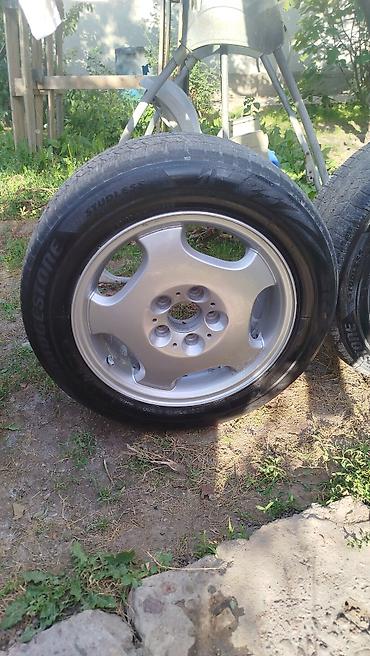 4 108: Комплект из 4 колес в сборе: литые диски + зимние шины Bridgestone — 4