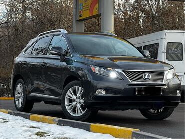 Lexus: Lexus RX: 2011 г., 3.5 л, Автомат, Гибрид, Кроссовер