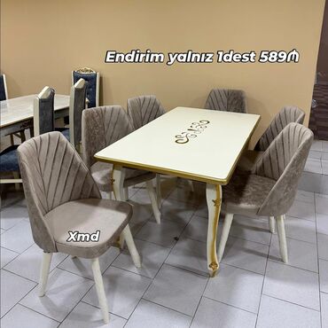 старые стулья: Qonaq otağı üçün, Yeni, 6 stul