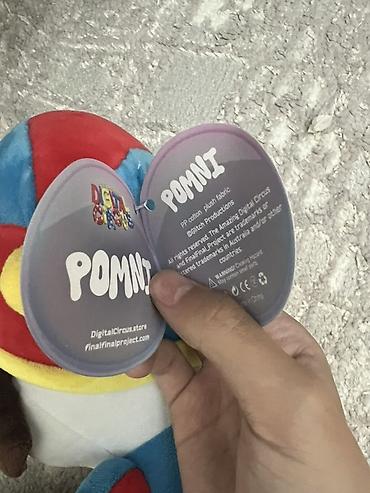 baby hug: Плюшевая оригинальная Pomni из The Amazing Digital Circus. - Мягкая — 2