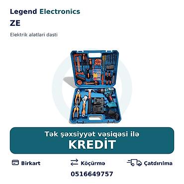 islənmis drel: Elan başlığı: Elektrik alətlər dəsti ZE, 36V Elektrik alətləri dəsti — 1