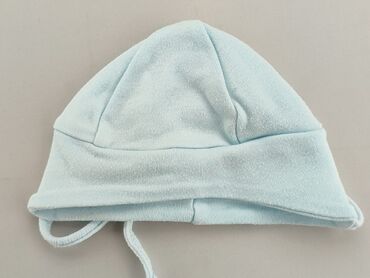 czapka merino dziecięca: Czapka, 40-41 cm, stan - Dobry