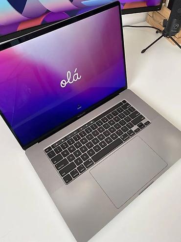 macbook pro 16 2019: Для программирования, Б/у, Intel Core i7, ОЗУ, RAM: 16 ГБ — 1