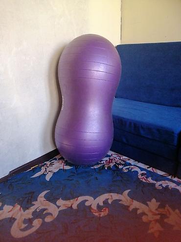 скаты: Фитбол-пинат (peanut ball) фиолетовый - Форма «арахис» для — 1