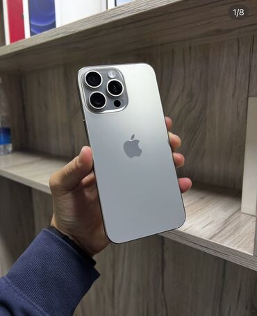 айфон 5 цена в бишкеке: IPhone 15 Pro Max, Б/у, 256 ГБ, Natural Titanium, Чехол, Защитное стекло, Коробка, 100 %