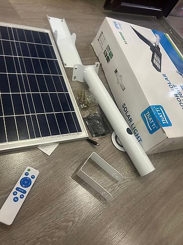 солнышный панел: Кундун нурунан иштеген прожекторлор.240W.365 Кун бекер свет менен — 2