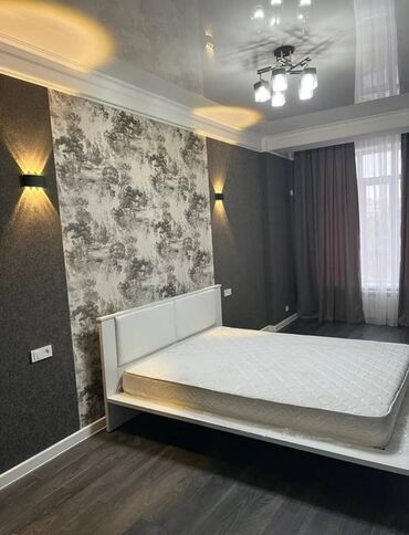 квартира долгосрочное кызыл аскер: 2 бөлмө, 71 кв. м, Элитка, 4 кабат, Евроремонт