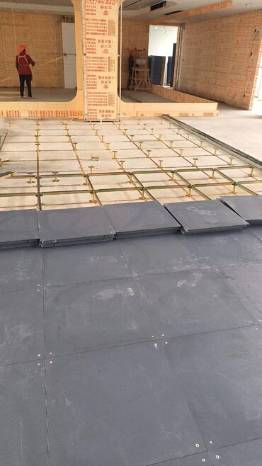 Модульные покрытия, пазлы: Фальшполы, фальшпол, Фальшпол из сульфата кальция с. `покрытием из — 21