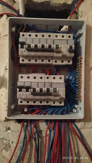 bakida usta isleri: Elektrik isi Her cibe munasib Lyusturn asilmasi Sitkerin yigilmasi — 2