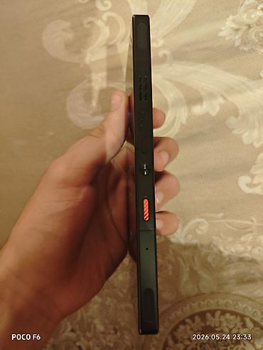 black shark 3pro: ZTE Nubia Red Magic 8S Pro-plus, 256 GB, Barmaq izi, Simsiz şarj, İki sim kartlı — 3