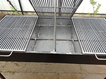 Sve za roštilj: Roštilj na ćumur sa rešetkom od čeličnih cevi - Konstrukcija: metalno — 10