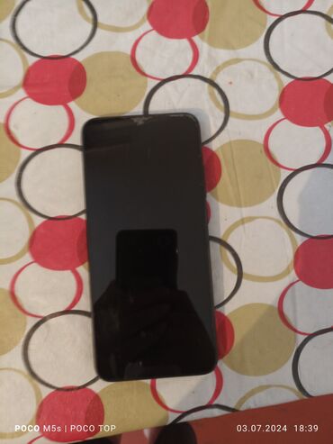 телефон сломанный: Xiaomi, Redmi 9A, Б/у, 32 ГБ, цвет - Черный, 2 SIM