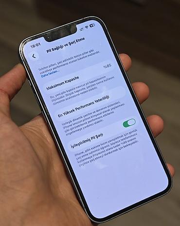 honor x8b barter: IPhone 14, 128 GB, Mavi, Face ID — 3