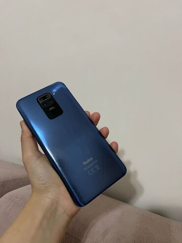 redmi a10: Xiaomi Redmi 9, 128 GB, rəng - Göy, 
 İki sim kartlı, Face ID, Barmaq izi