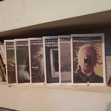 Bədii ədəbiyyat: H. P. Lovecraft – 6 kitabdan ibarət tematik dəst (Türkcə) Nəşriyyat — 1