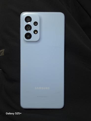 планшеты cube в бишкеке: Samsung Galaxy A33, Б/у, 128 ГБ, цвет - Голубой, 2 SIM — 3