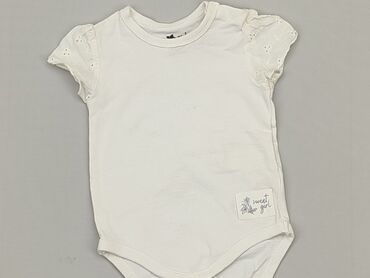 białe body niemowlęce: Body, So cute, 3-6 m, 
stan - Dobry