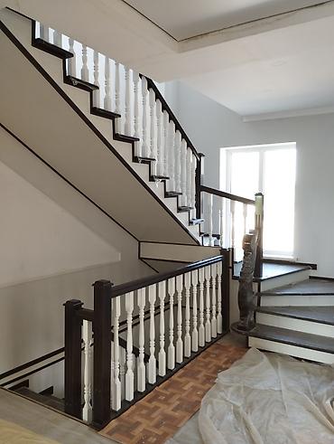 Обшивка лестниц: Каркас лестница Апшпка лестница жасайбыз чалыныздар — 29