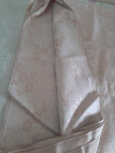 divan üçün parcalar: Məhsul: Jacquard naxışlı parça - Rəng: Pudra/şampan tonlarında açıq — 9