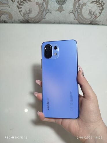 xiaomi mi 6 qiymeti kontakt home: Xiaomi Mi 11 Lite, 128 ГБ, цвет - Синий, 
 Кнопочный, Сенсорный, Отпечаток пальца