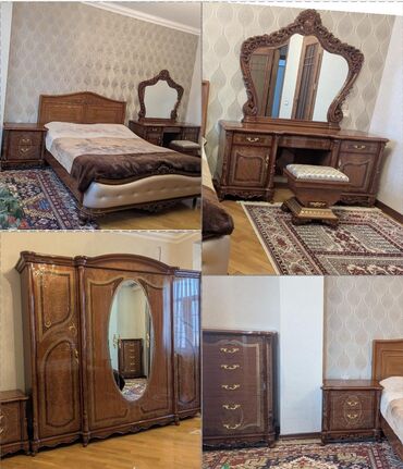 Divanlar: İkinəfərlik çarpayı, Dolab, İşlənmiş