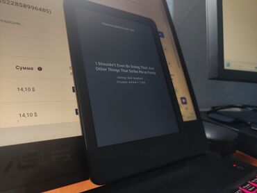 Электронные книги: Электронная книга, Amazon, Б/у, 6" - 7", Wi-Fi, цвет - Черный