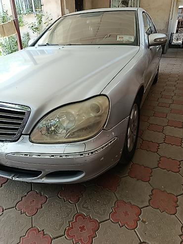 mersedes e class: Mercedes-Benz S-Class: 2002 г., 5 л, Автомат, Бензин, Седан — 2