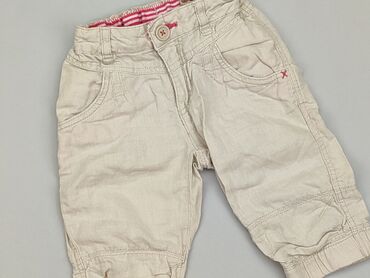 kontrastowe jeansy o kroju mom fit: Spodnie jeansowe, H&M, 1.5-2 lat, 92, stan - Idealny