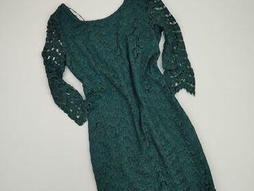 czarna sukienki wieczorowa długa: Dress, S (EU 36), Mohito, condition - Perfect