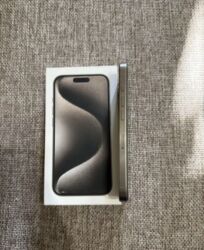 Apple iPhone: IPhone 15 Pro, 256 GB, Natural Titanium, Zəmanət, Sənədlərlə — 3