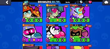 İT, komputerlər, əlaqə: Brawl Stars oyun hesabı Xüsusiyyətlər: - Kupa: 30,865 (ən yüksək — 10