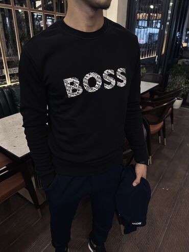 кепка hugo boss: HUGO BOSS свитшот 1:1 lux, размер S, 2800 сом