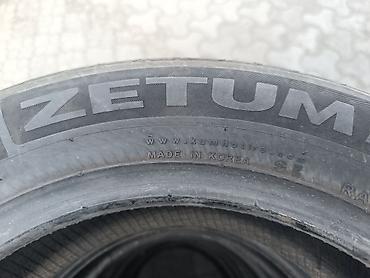 картер: Комплект летних шин Zetum (бренд Kumho), производство Корея. - — 2