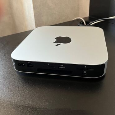 mini kompüter: Apple Mac Mini M2, 16 GB RAM, 256 GB SSD. Gigabit Ethernet. Qutusu