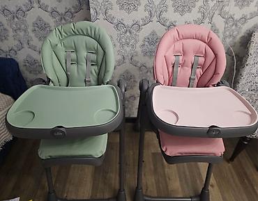 Столы для кормления: Ekiz usaq yemek stolu. Happy baby-den alinib, Italiya istehsalidir — 2