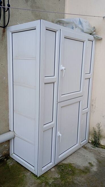 Plastik pəncərələr: Plastik qapi ve Penceteler kv 55 azn bawlayaraq 120 x 140 fortuckali — 9