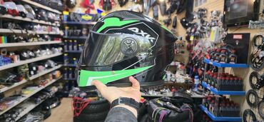 Moto dəbilqələr: Motosiklet dəbilqəsi – AXK tam üzlü model - Korpus: aerodinamik tam — 5