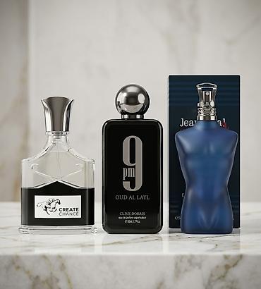 aventus parfum: Parfum desti beyler ucun 3li dubay istehsalidi baqli qutuda jean — 1
