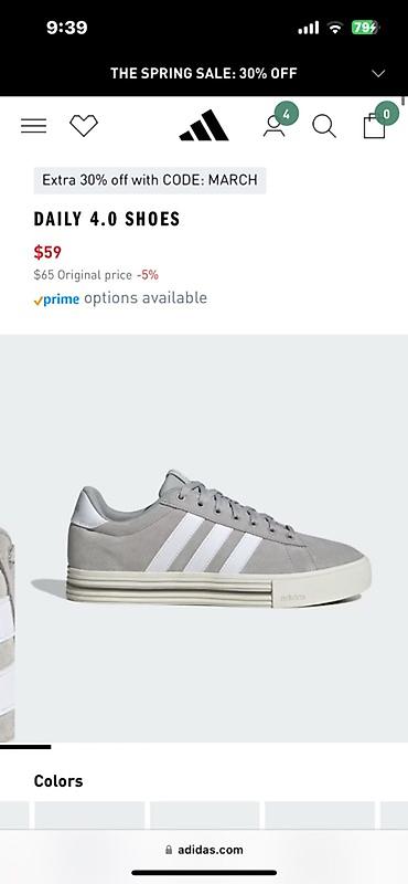 Kişi ayaqqabıları: Adidas Daily 4.0 Shoes 40-41 razmer Məlumat: - Öz Qiyməti — 1