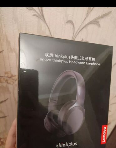 Karaoke: Simsiz (Bluetooth) Qulaqcıqlar, Lenovo, rəng - Qara